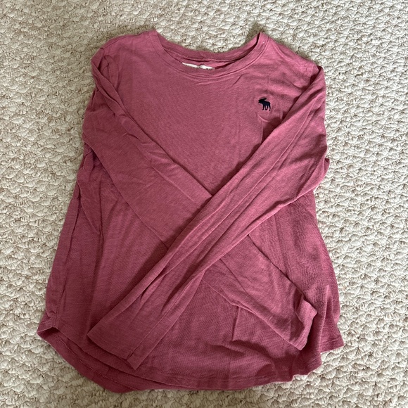 🍂 Abercrombie kids -girls long sleeve tops **FALL COLOURS** - Picture 3 of 3